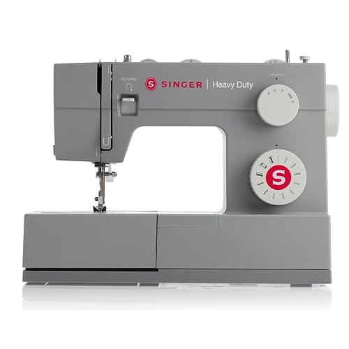 SINGER Heavy Duty 4411 High Speed Sewing Machine with Accessory Kit | Strong Motor With Enhanced Piercing Power, 69 Stitch Applications, Full Metal frame, 4-step Buttonhole & LED Light