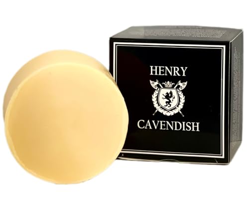 Henry Cavendish Himalaya Shaving Soap with Shea Butter & Coconut Oil. Long Lasting 3.8 oz Puck Refill. Mens Shave Soap. All Natural. Rich Lather, Smooth Comfortable Shave. For Ladies and Gentlemen.