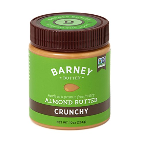 Barney Butter Almond Butter, Crunchy, 10 Ounce (Pack of 3)