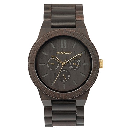 WeWood Kappa Black/Gold Wooden Watch