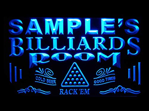 ADVPRO pj-tm Name Personalized Custom Billiards Pool Bar Room Neon Sign