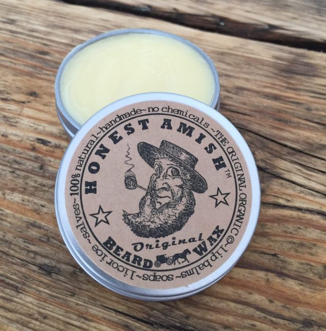 Best Beard Wax and Mustache Wax - honest amish original beard wax