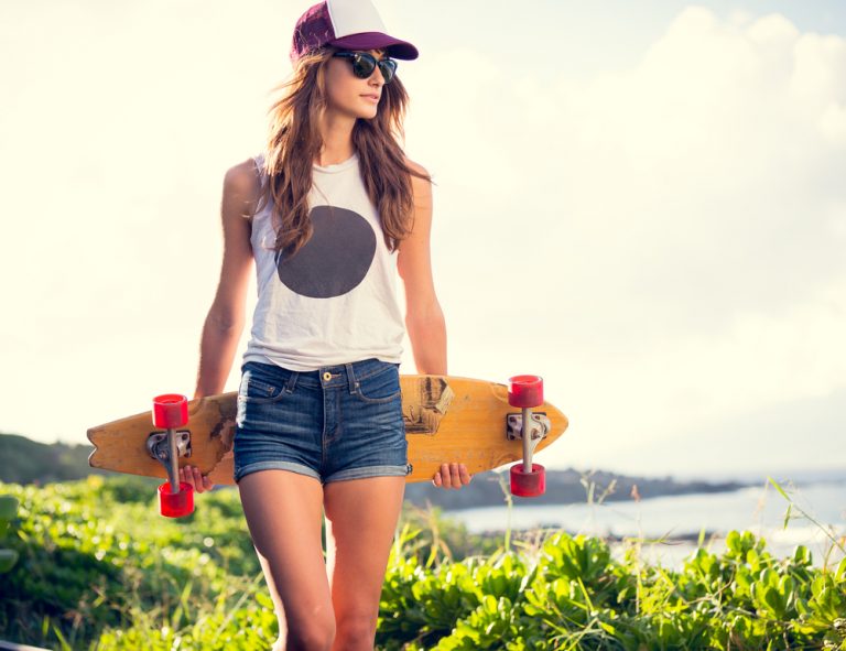 Best Longboard Review - girl