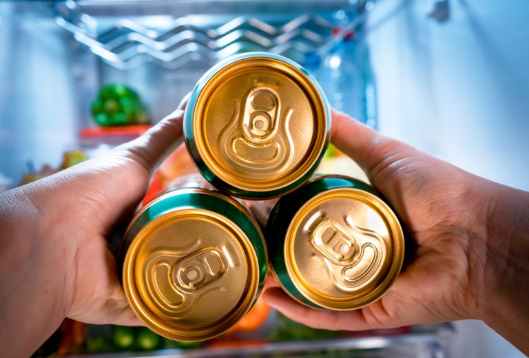 best mini fridge - beer