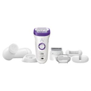 Best epilator armpits - Braun Silk-epil 9 9-579 Wet And Dry Cordless Epilator