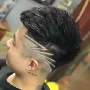 Flash Lightning Bolt Haircut