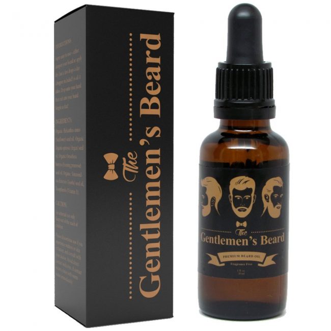 gifts for men with beards - Gentlemens Beard Oil