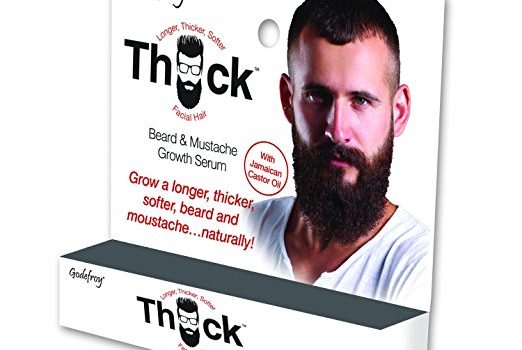 gifts for men with beards - Godefroy Thick Beard and Mustache Growth Serum