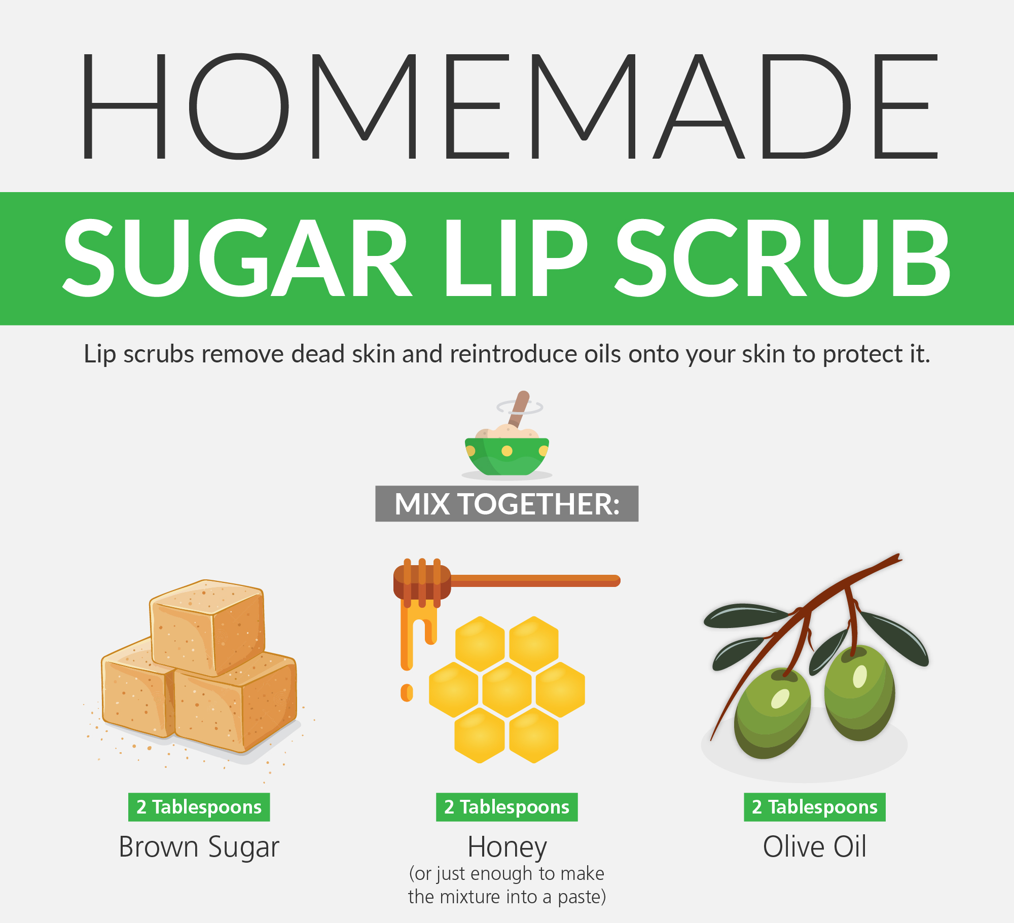 Homemade Sugar Lip Scrub Recipe