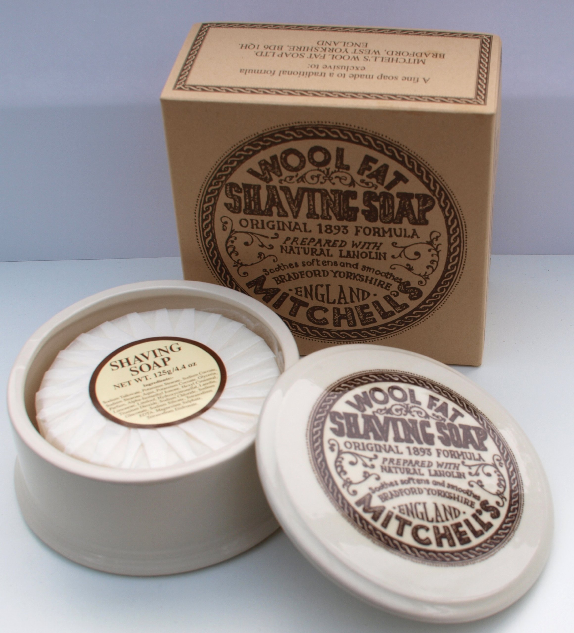 Mitchells Wool Fat Shave Soap