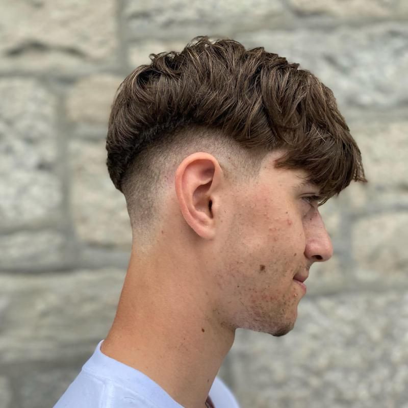 Mushroom Fade Haircut