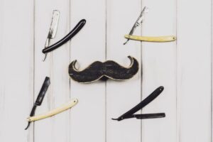 Maintaining a handlebar mustache