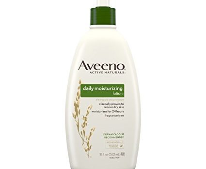 natural mens skin care - Aveeno Daily Moisturizing Cream