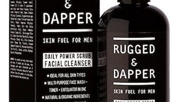 natural mens skin care - Rugged Dapper Organic Scrub