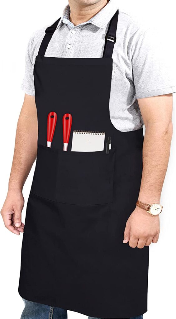 Professional Grade %E2%80%93 Black Unisex Apron