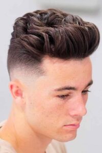 Quiff hairstyle