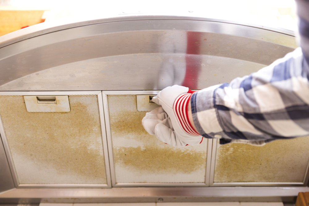 range hood filters need cleaning