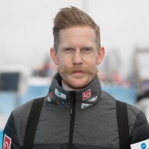 Robert Johansson with a handlebar-mustache