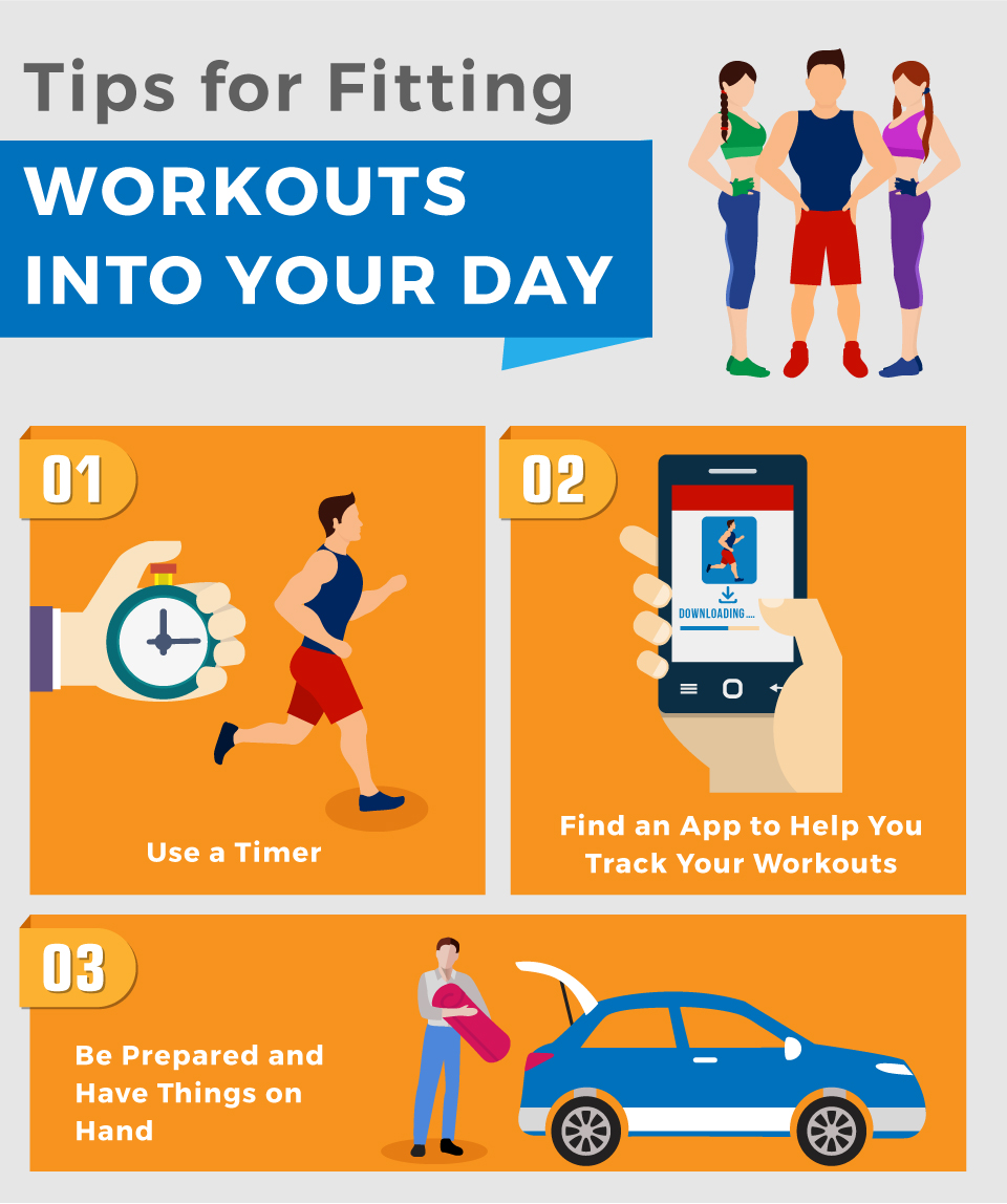 Tips for Fitting Workouts Into Your Day