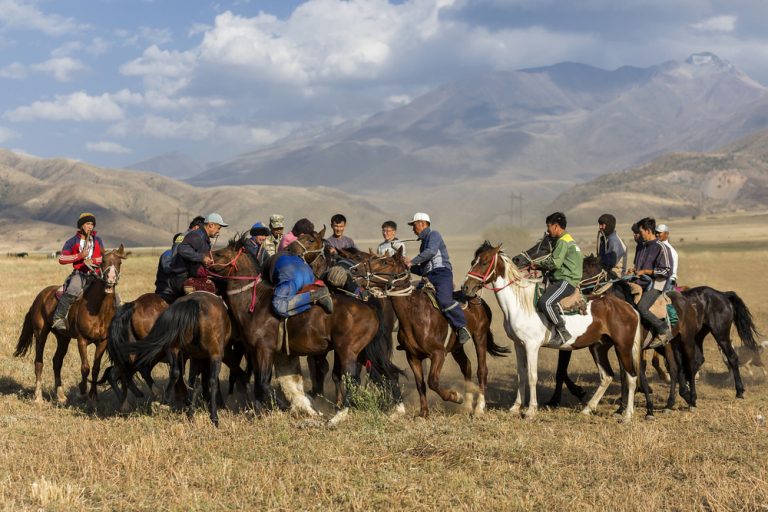 top ten weirdest sports - Buzkashi