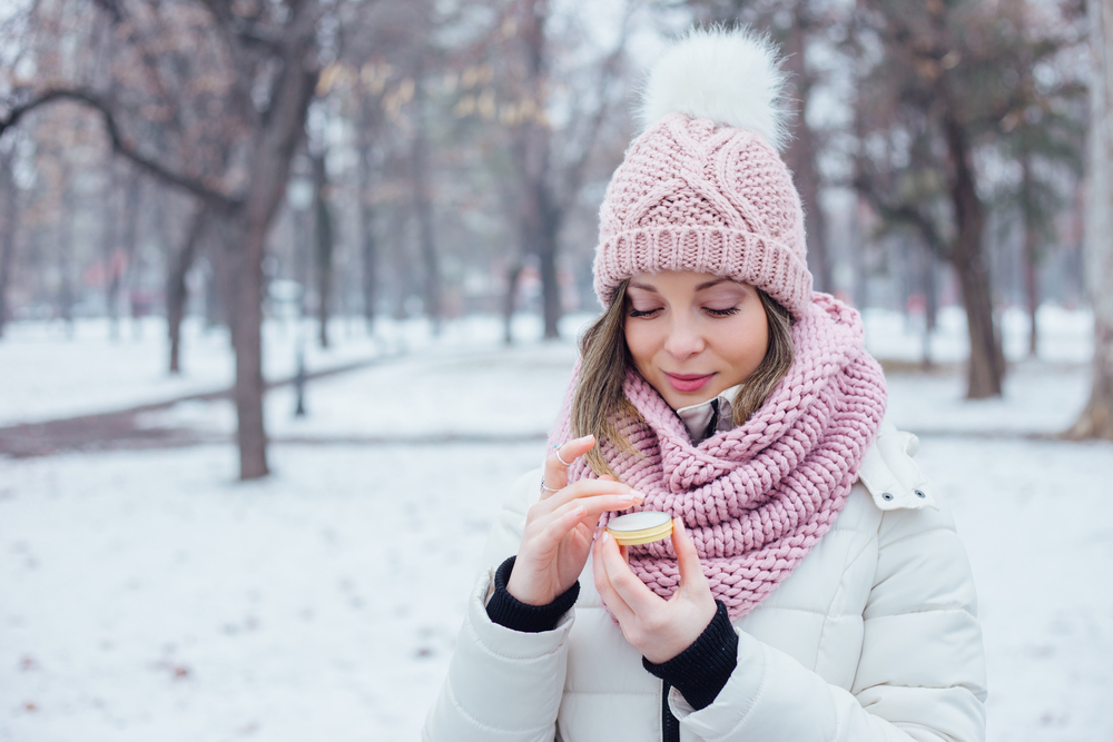 Use lip balm to prevent dry lips