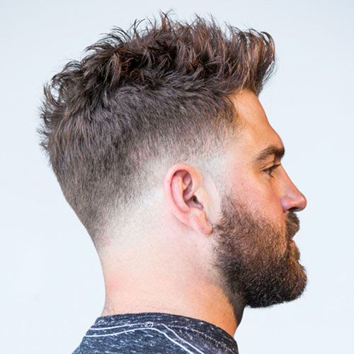 Wavy Spiky Hairstyle