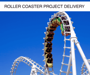 A rollercoaster